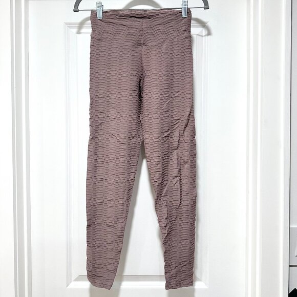 Booty By Brabants Dusty Rose Mauve Full Length Leggings - Picture 2 of 10